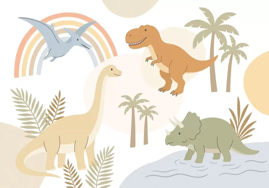 Fototapetai Dinozaurai w05842