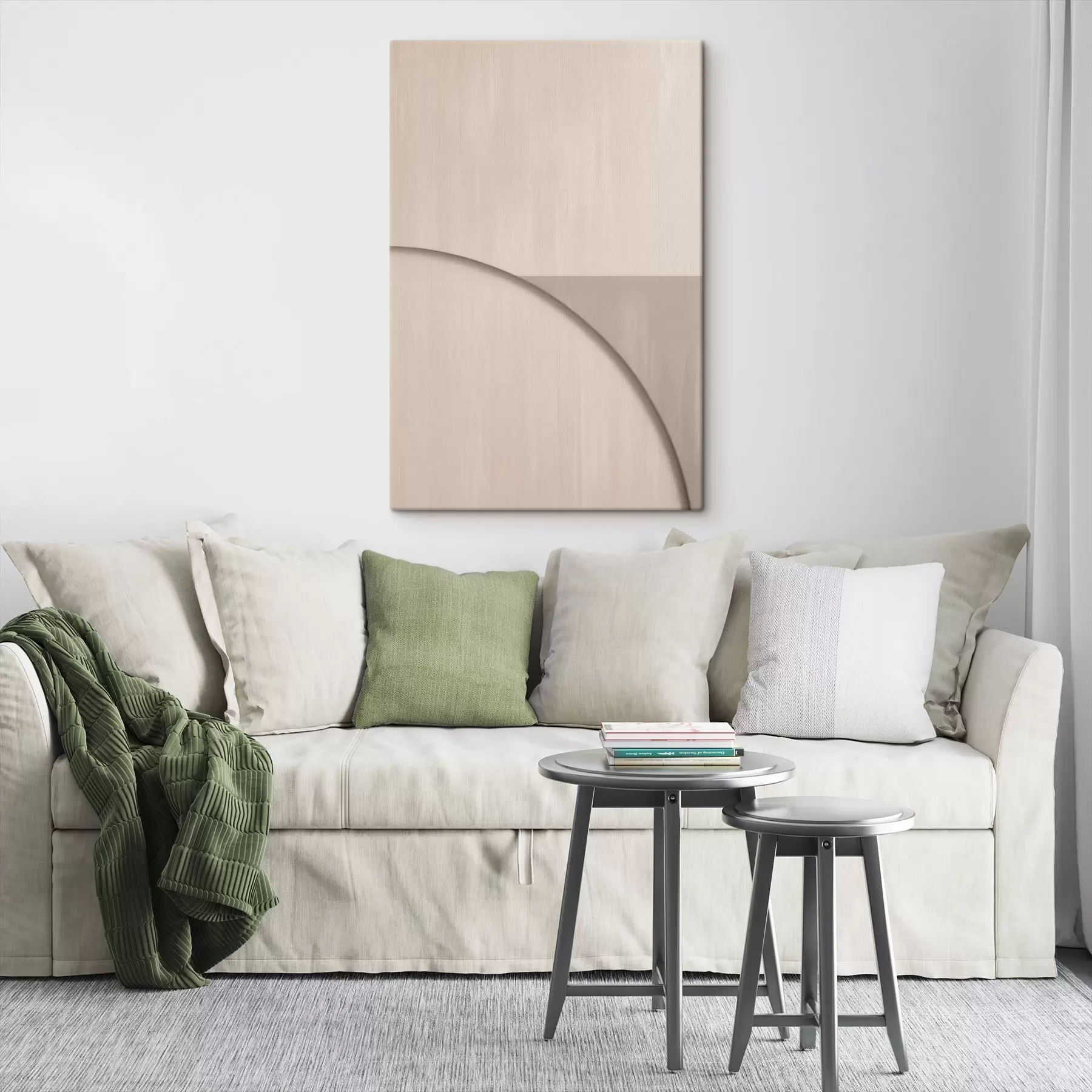 Paveikslėlis Minimalistinė kompozicija smėlio atspalviais s50398