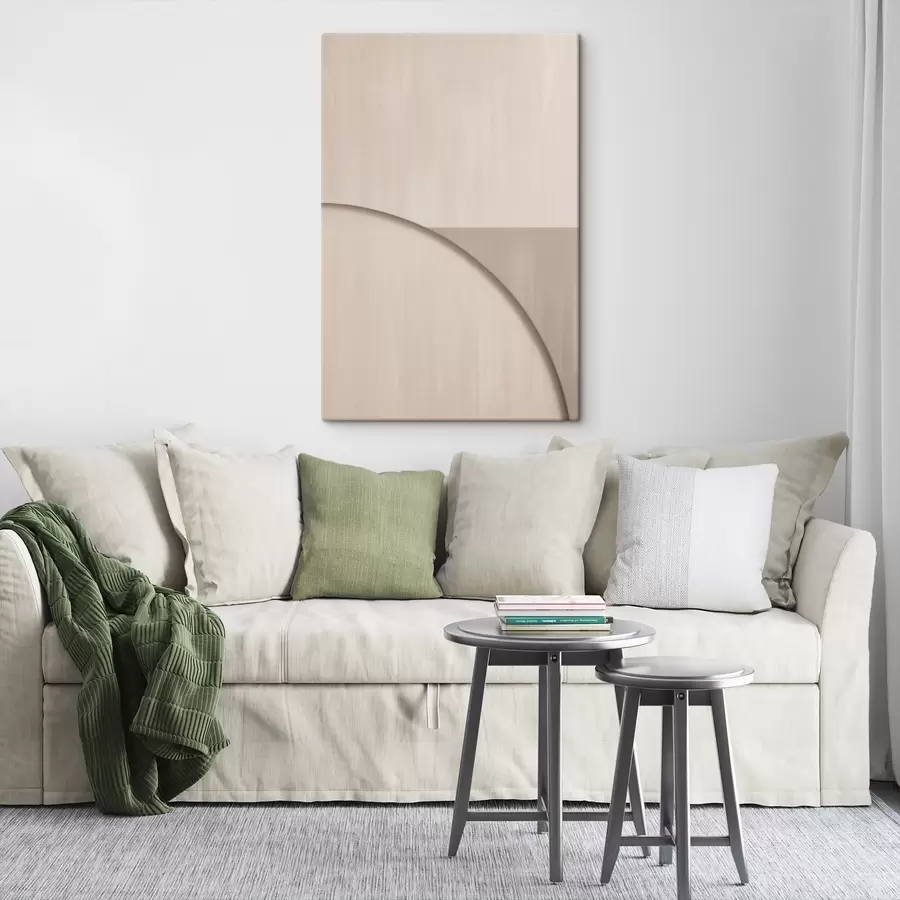 Paveikslėlis Minimalistinė kompozicija smėlio atspalviais s50398