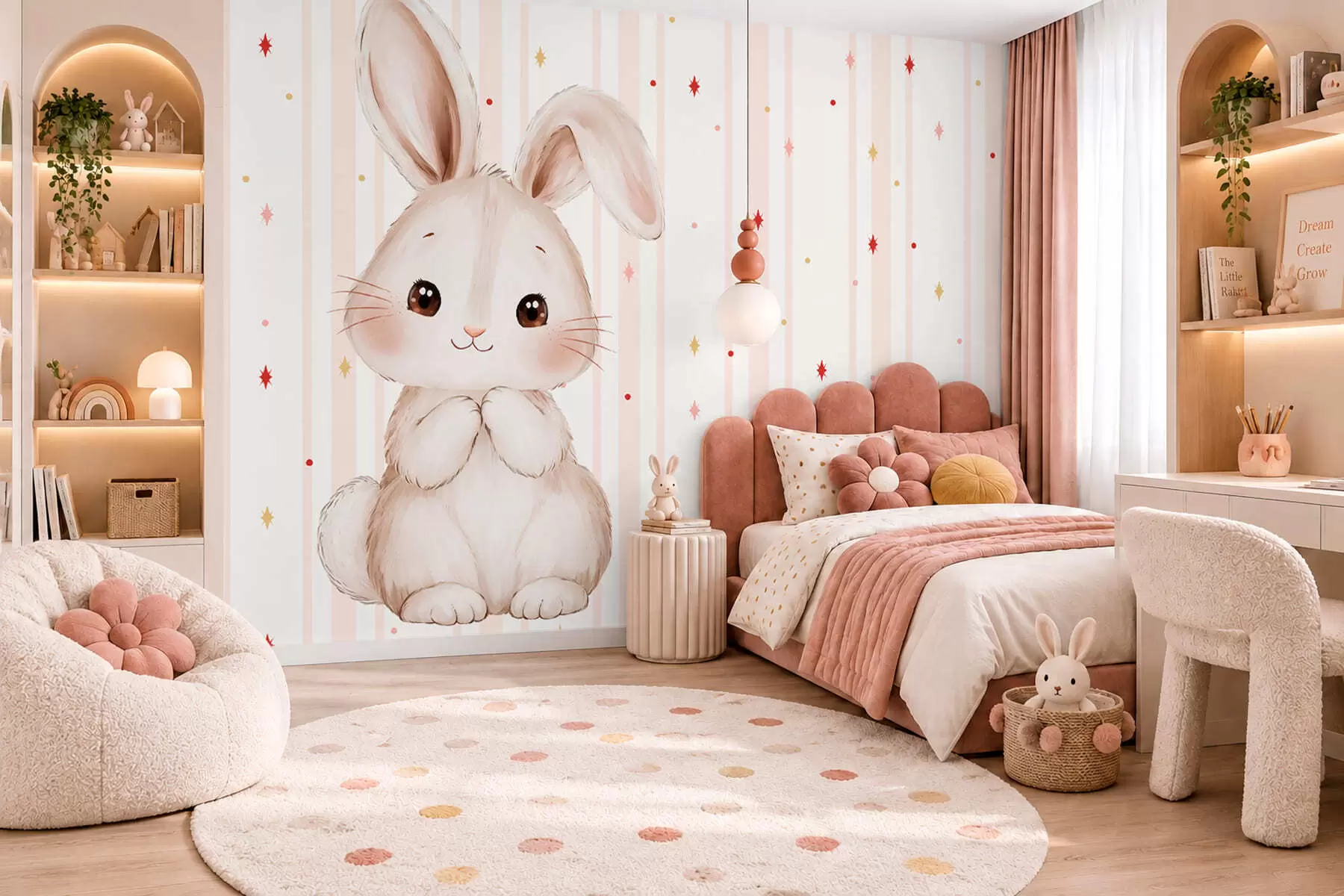 Fototapetai Kiškutis po žvaigždėmis w05920