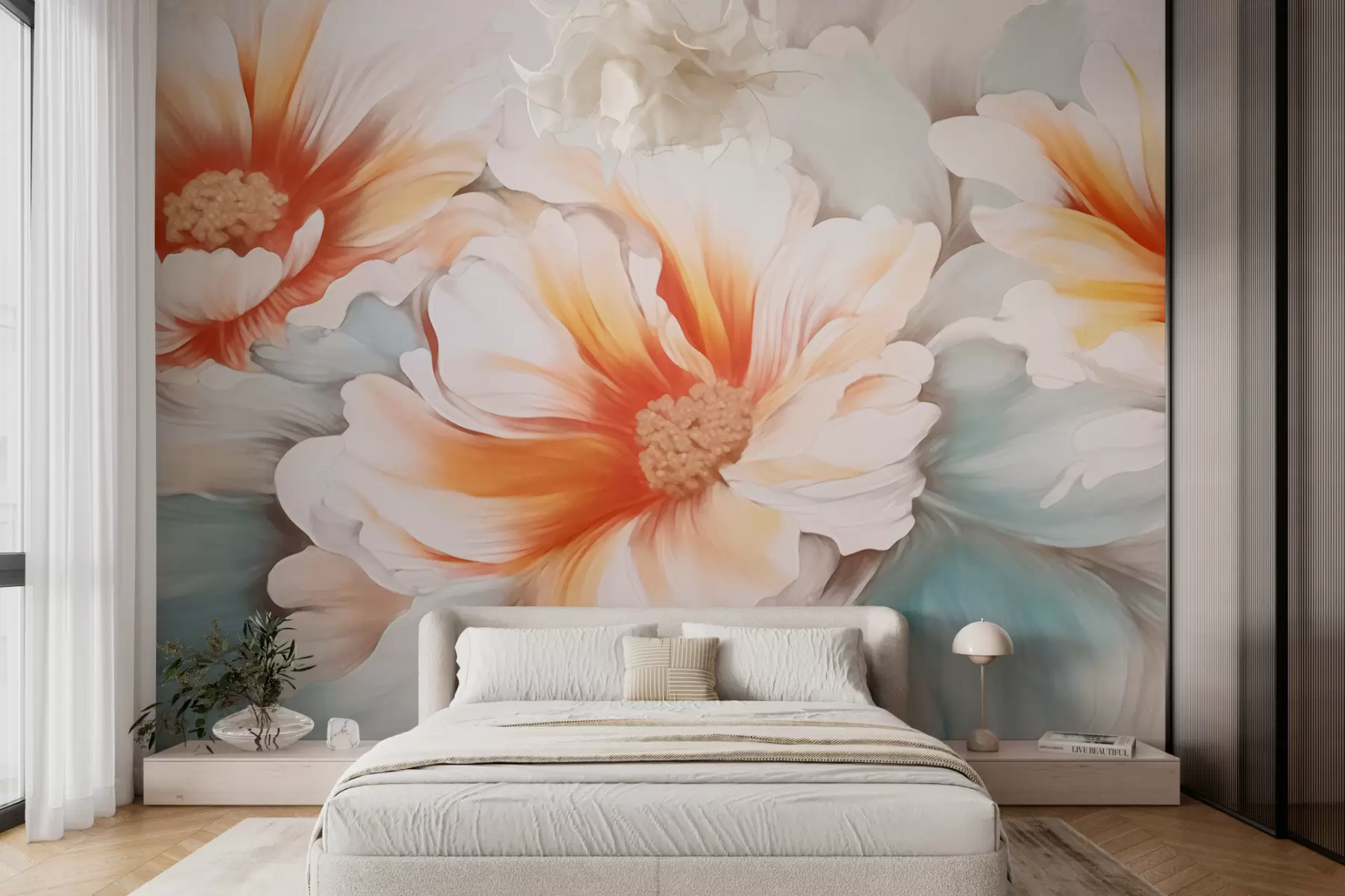 Fototapetai Fantazijos gėlės w05941