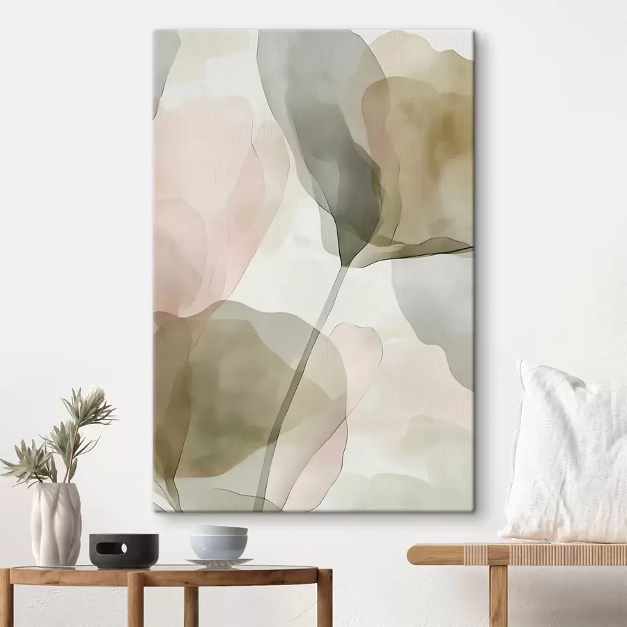 Paveikslėlis Subtilus botaninis menas pastelinių atspalvių s50751