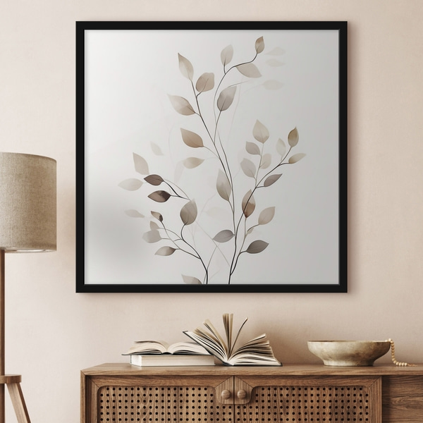 Plakatas Elegantiška grafinė šaka, Plakatai minimalizmas, f50763bk : Uwalls