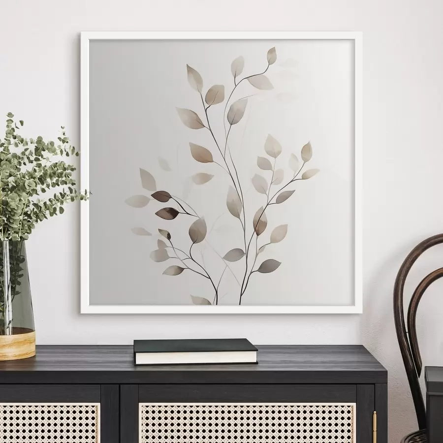 Fototapetai Elegantiška grafinė šaka f50763