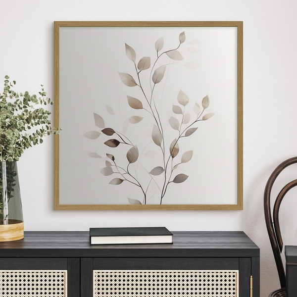 Plakatas Elegantiška grafinė šaka, Plakatai minimalizmas, f50763wo : Uwalls