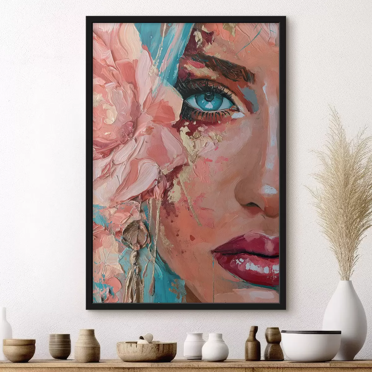 Plakatas Mėlyna akis f50895