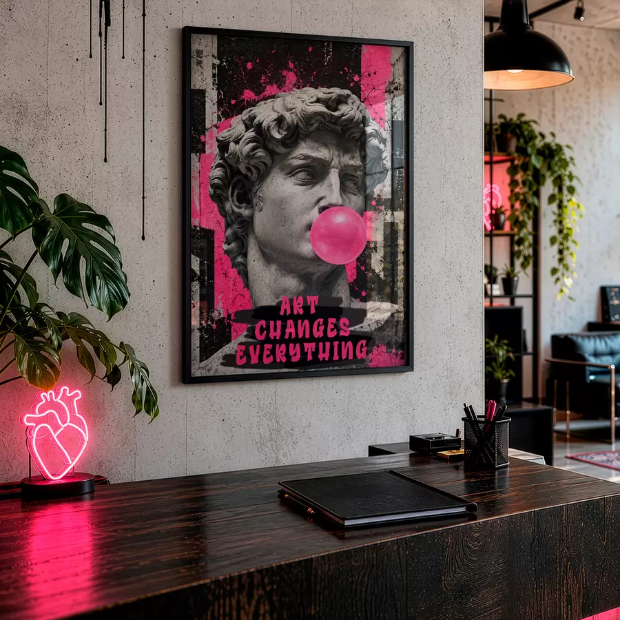 Fototapetai Menas viską keičia f50645