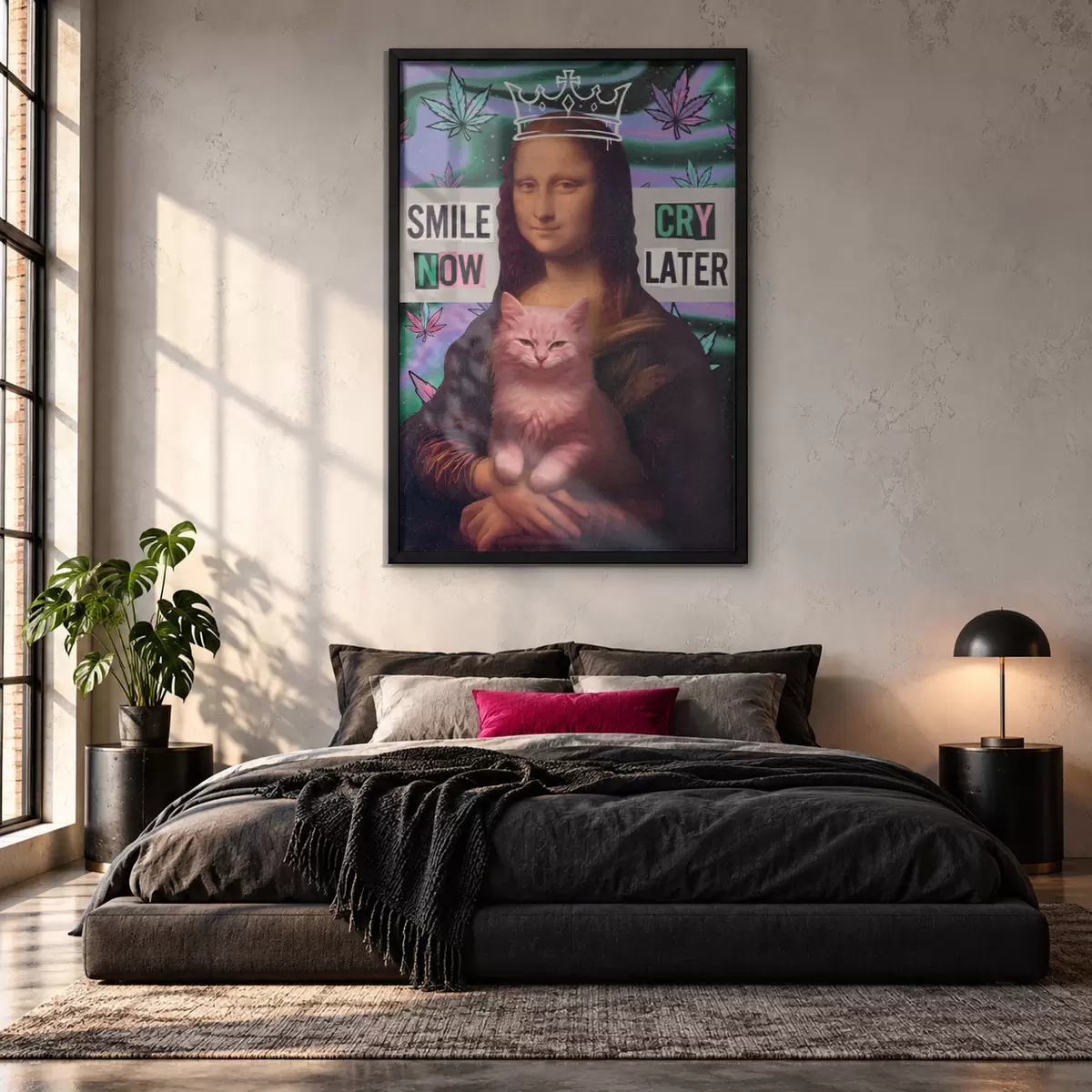 Plakatas Mona su charakteriu f50650