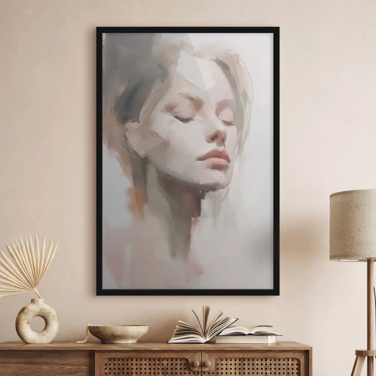 Plakatas Abstraktus portretas f50978