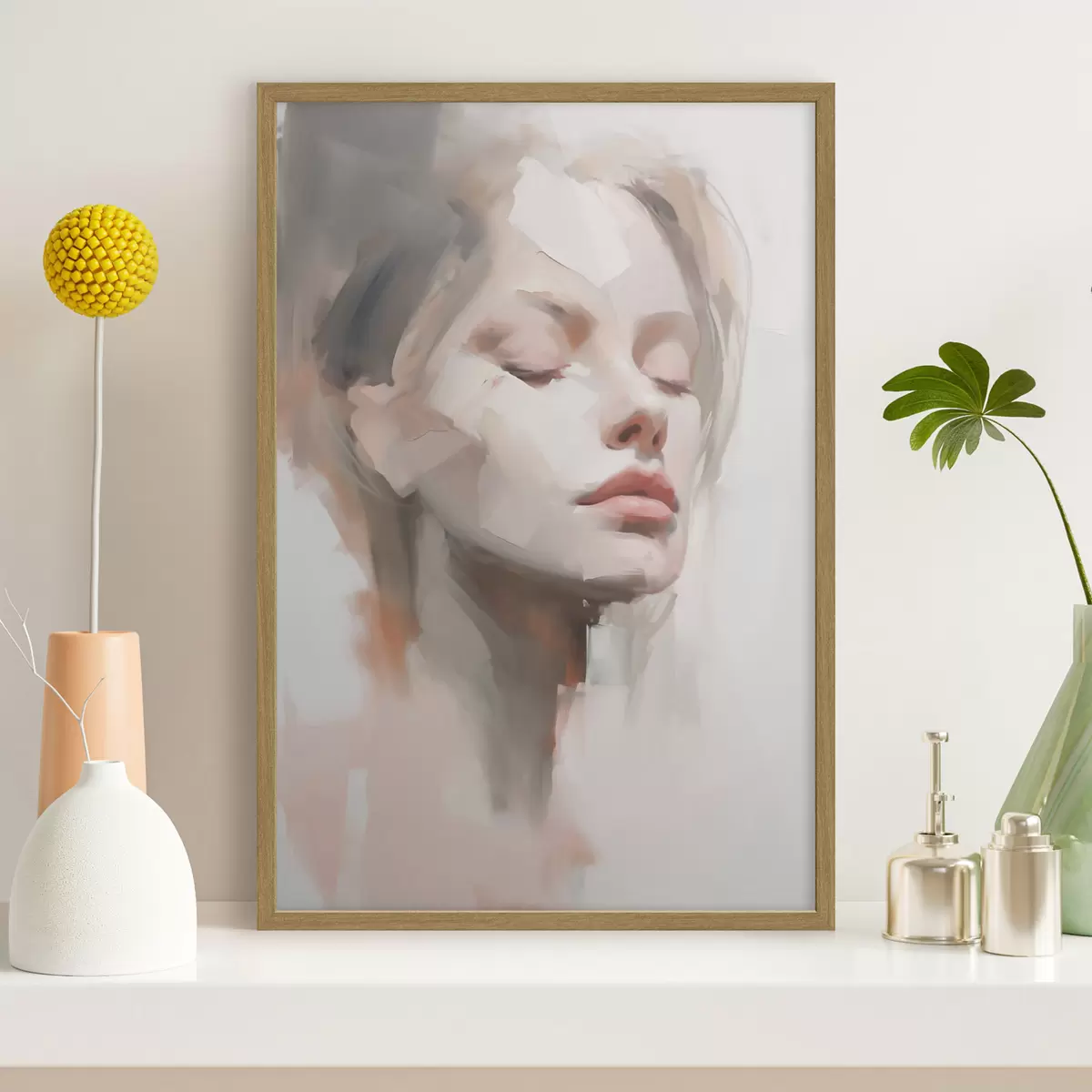 Plakatas Abstraktus portretas f50978