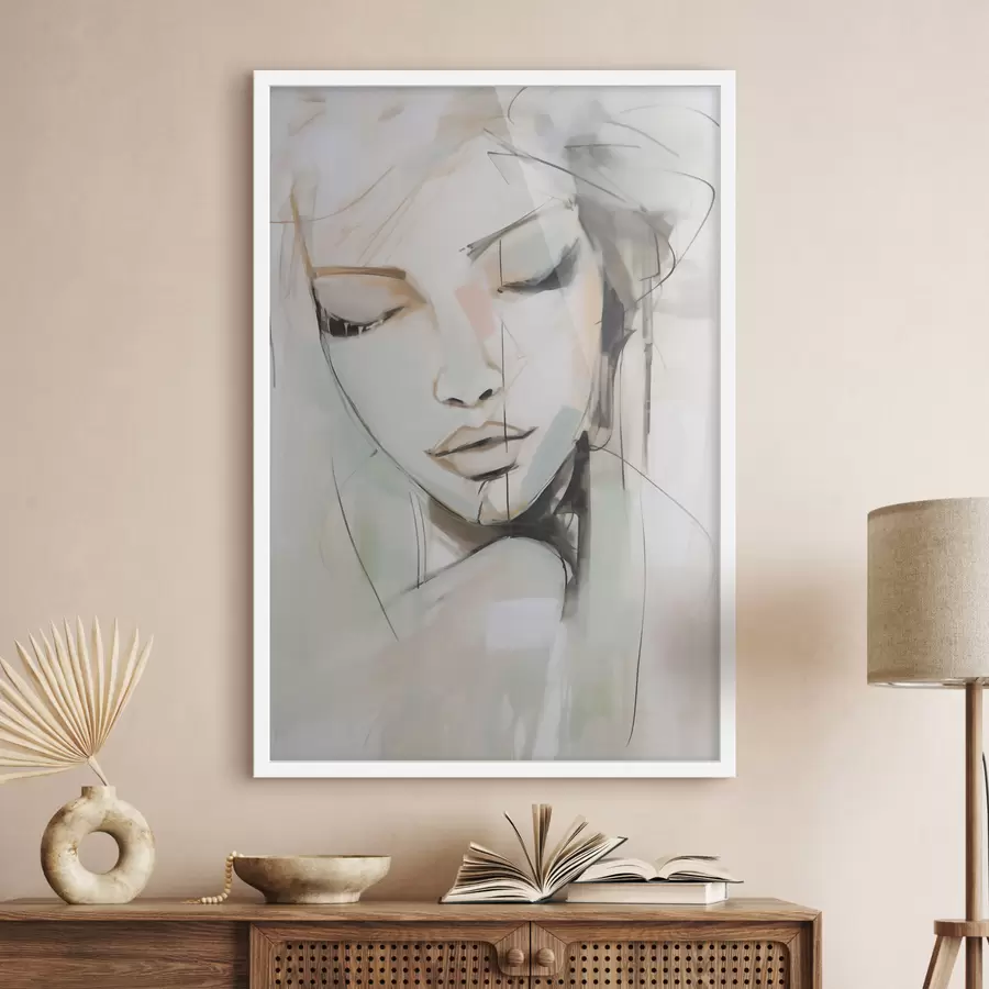 Fototapetai Portretas, paveikslo imitacija f50979