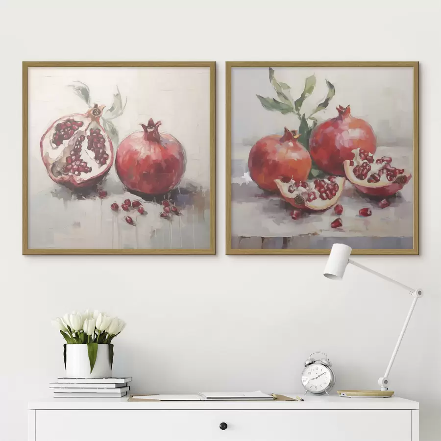 Fototapetai Nokę granatai, tapybos imitacija d31060