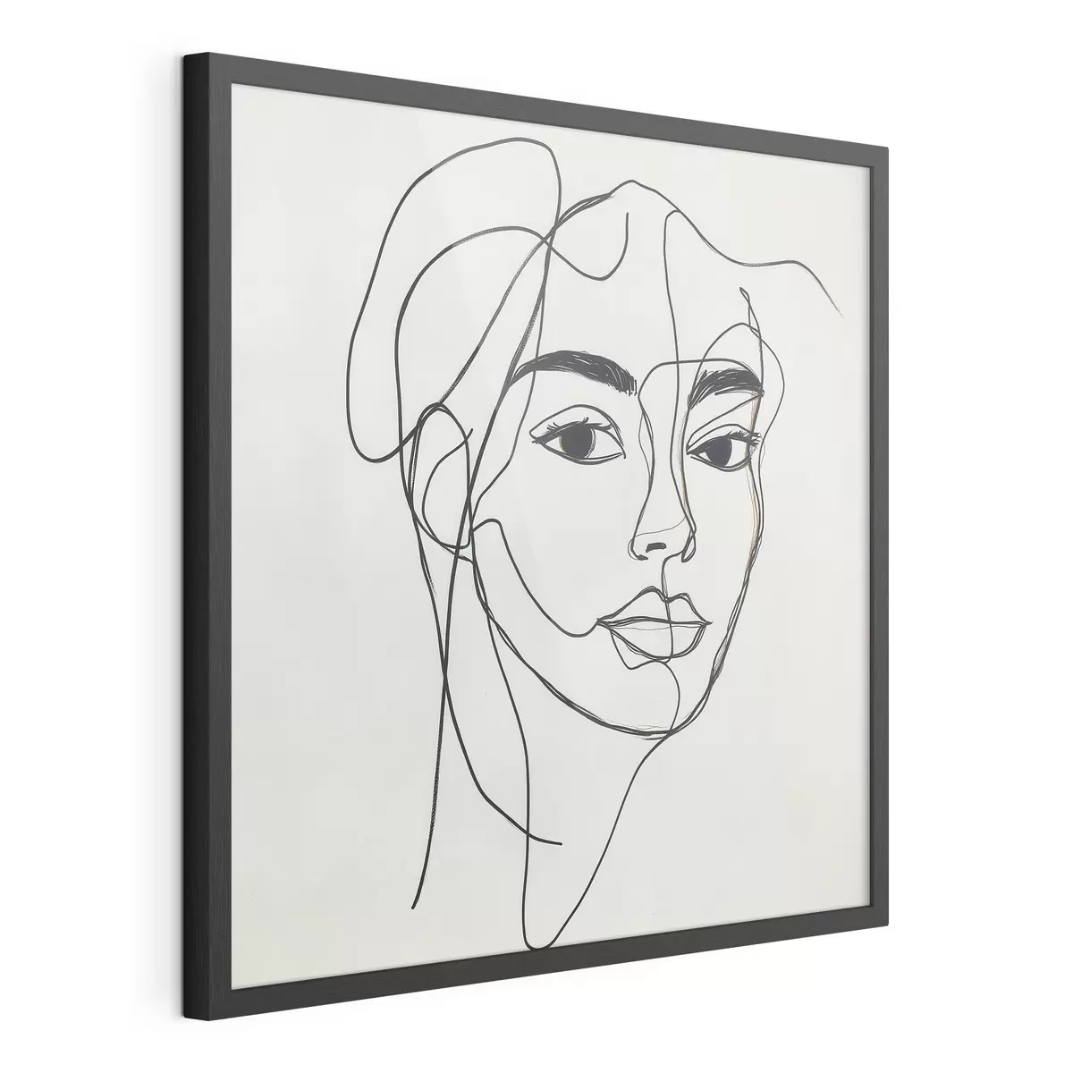 Plakatas Linijinis veido portretas f51001