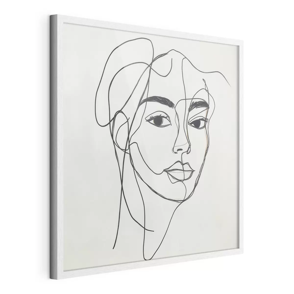 Plakatas Linijinis veido portretas f51001