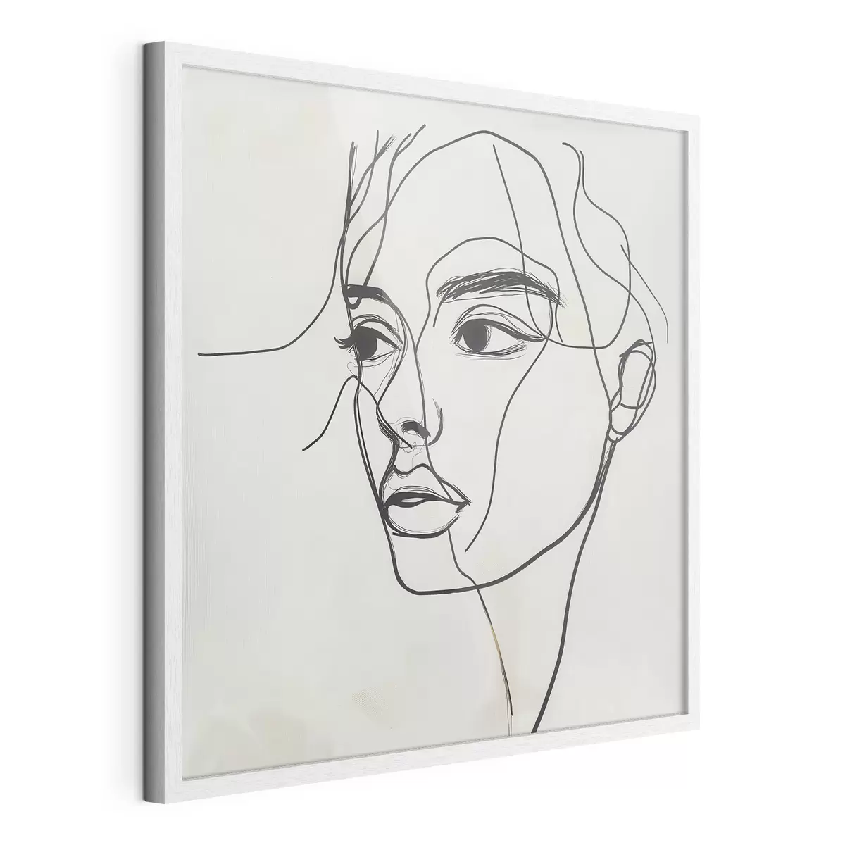 Plakatas Linijinis veido portretas f51002