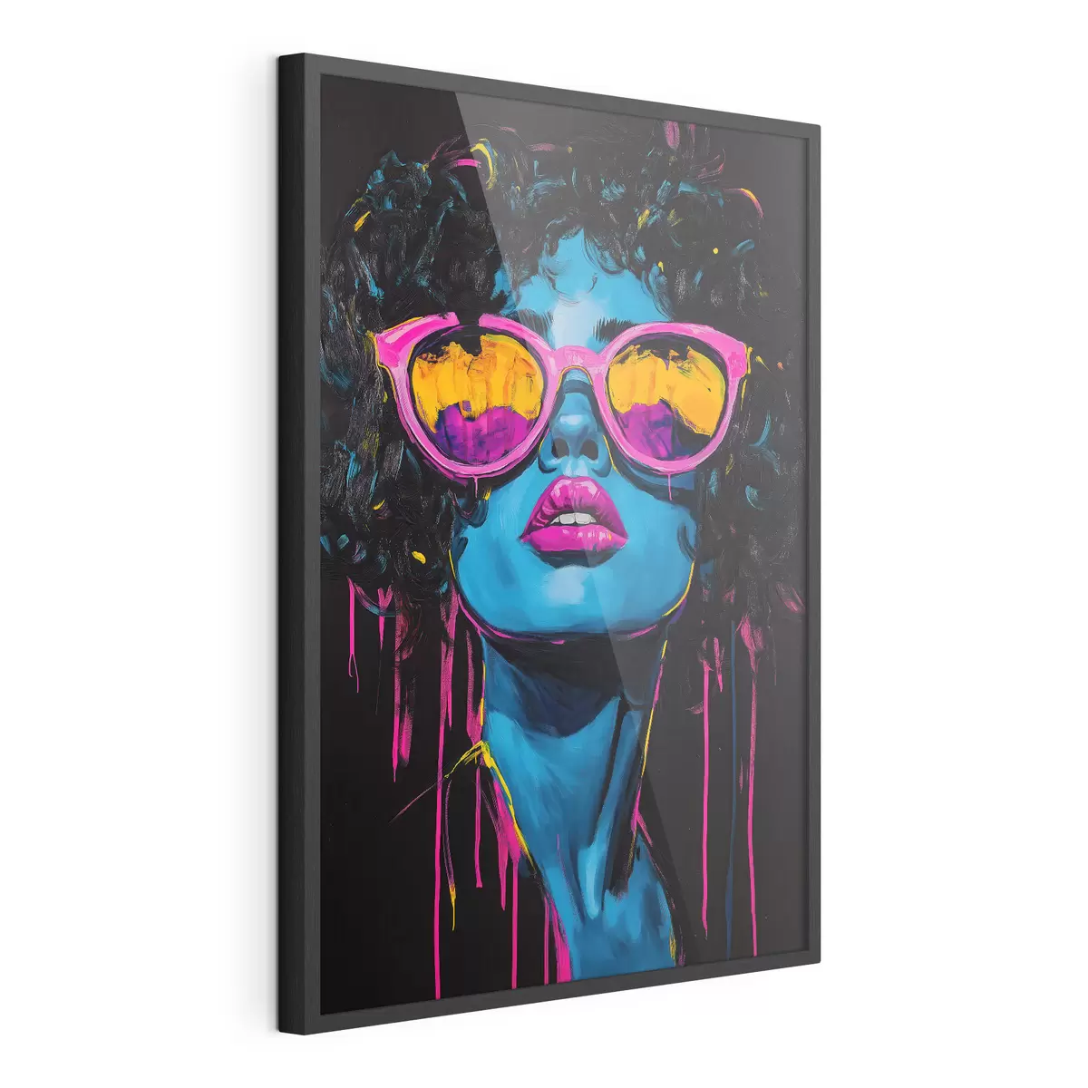 Plakatas Abstraktus portretas f51009