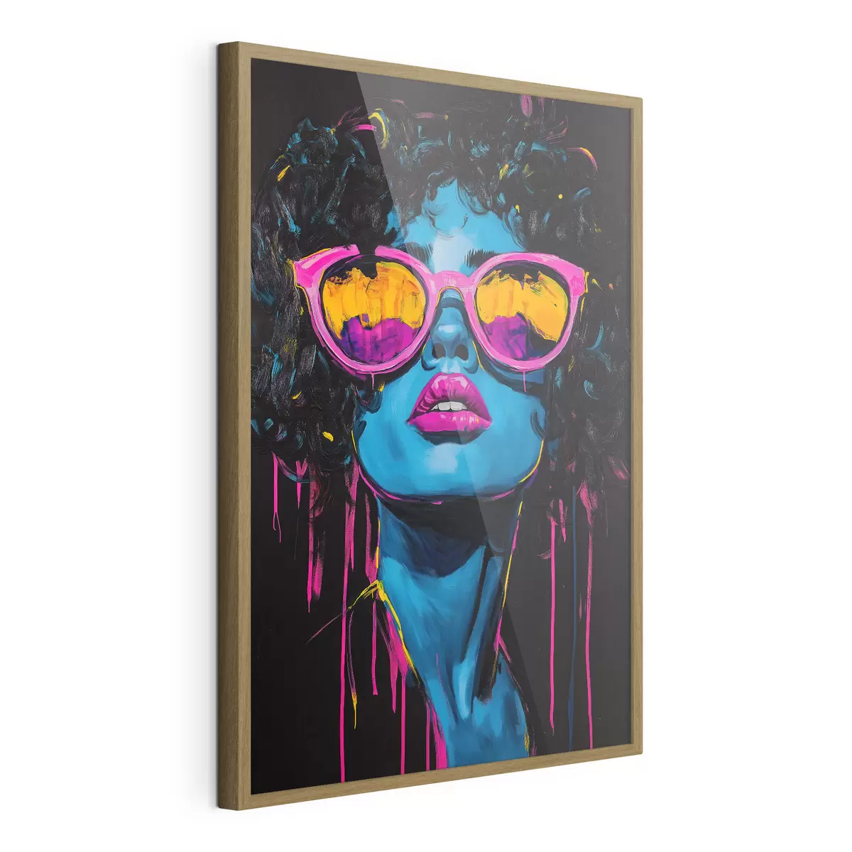 Plakatas Abstraktus portretas f51009