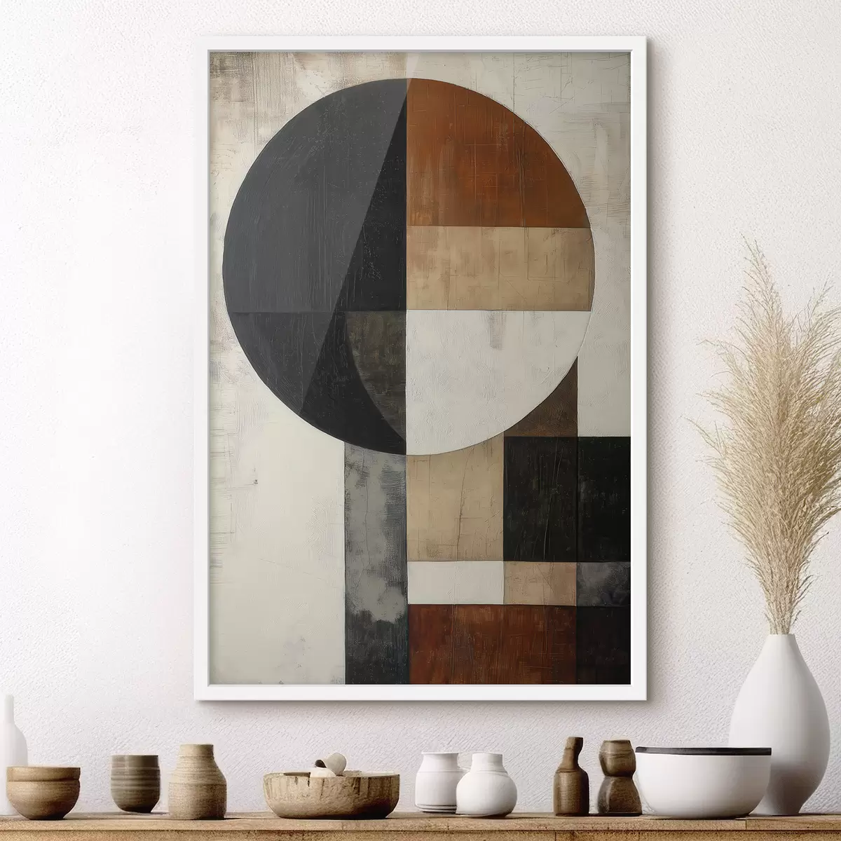 Plakatas Geometrinė abstrakcija f51017