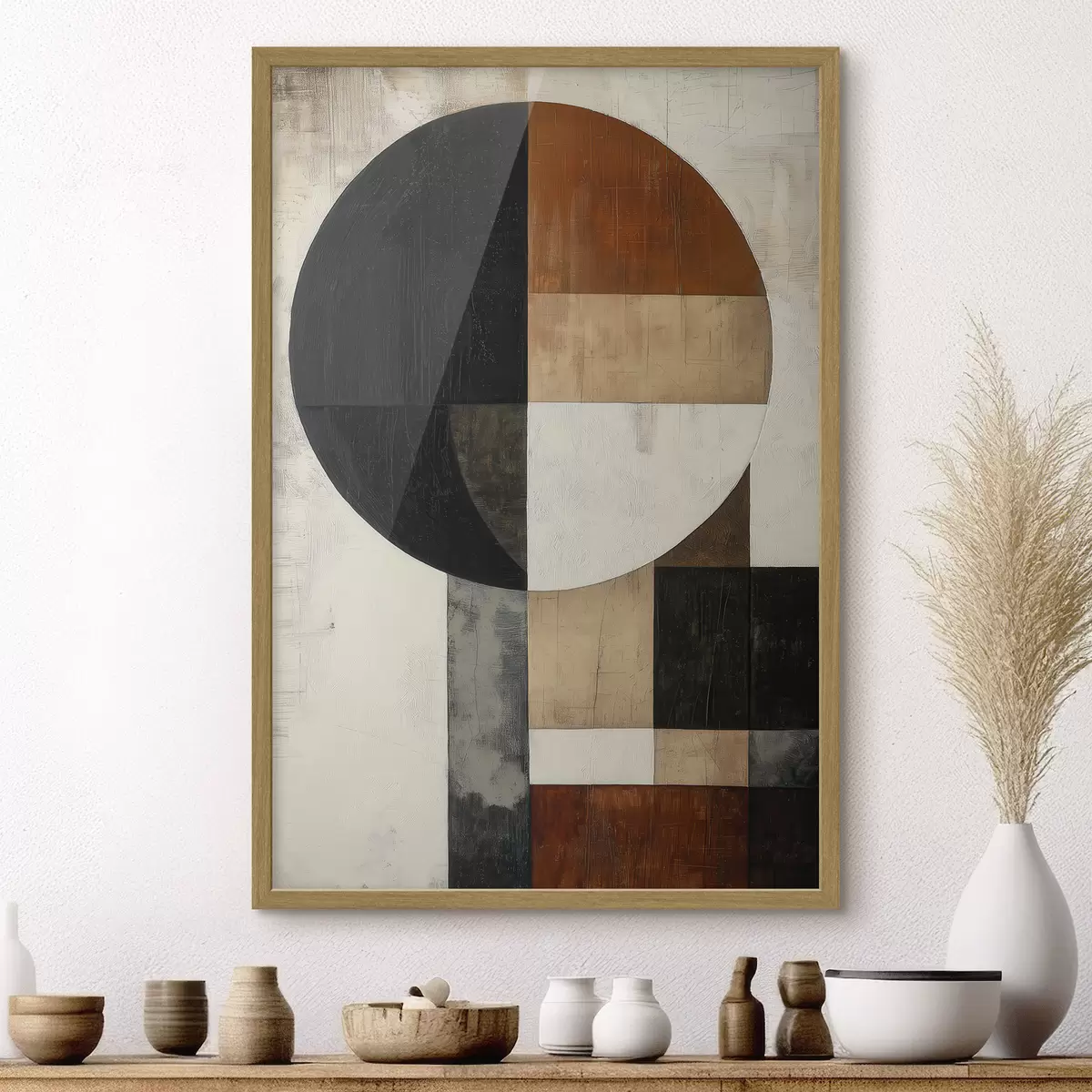 Plakatas Geometrinė abstrakcija f51017