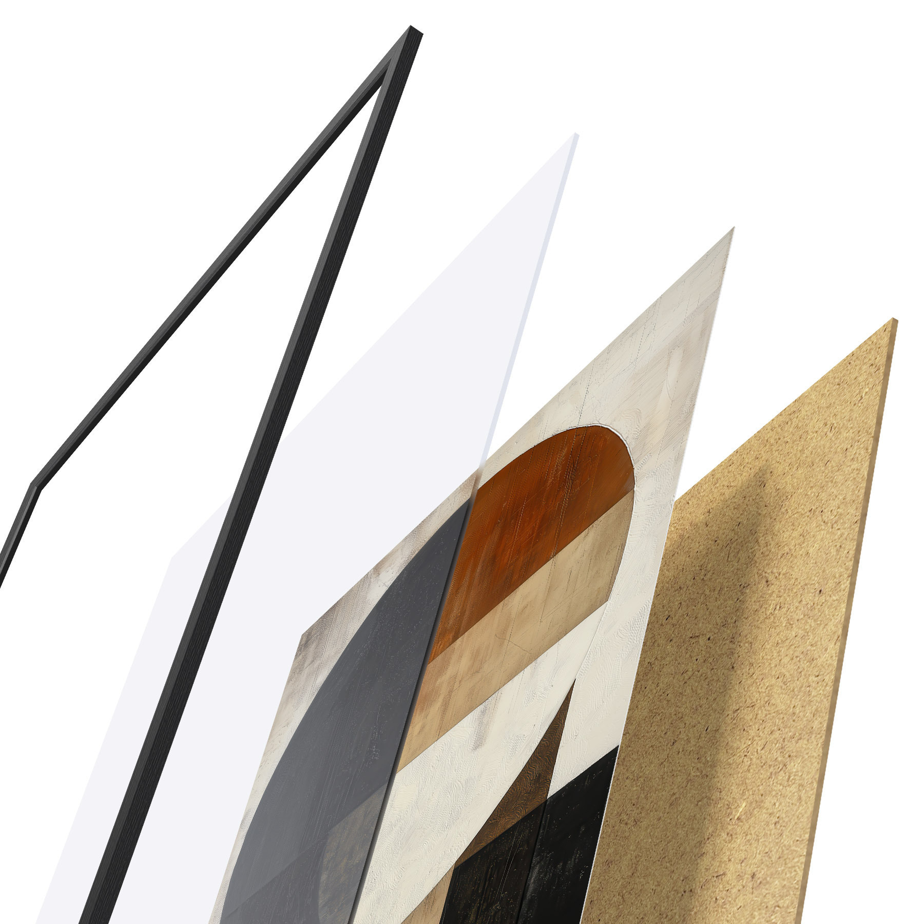 Plakatas Geometrinė abstrakcija f51017