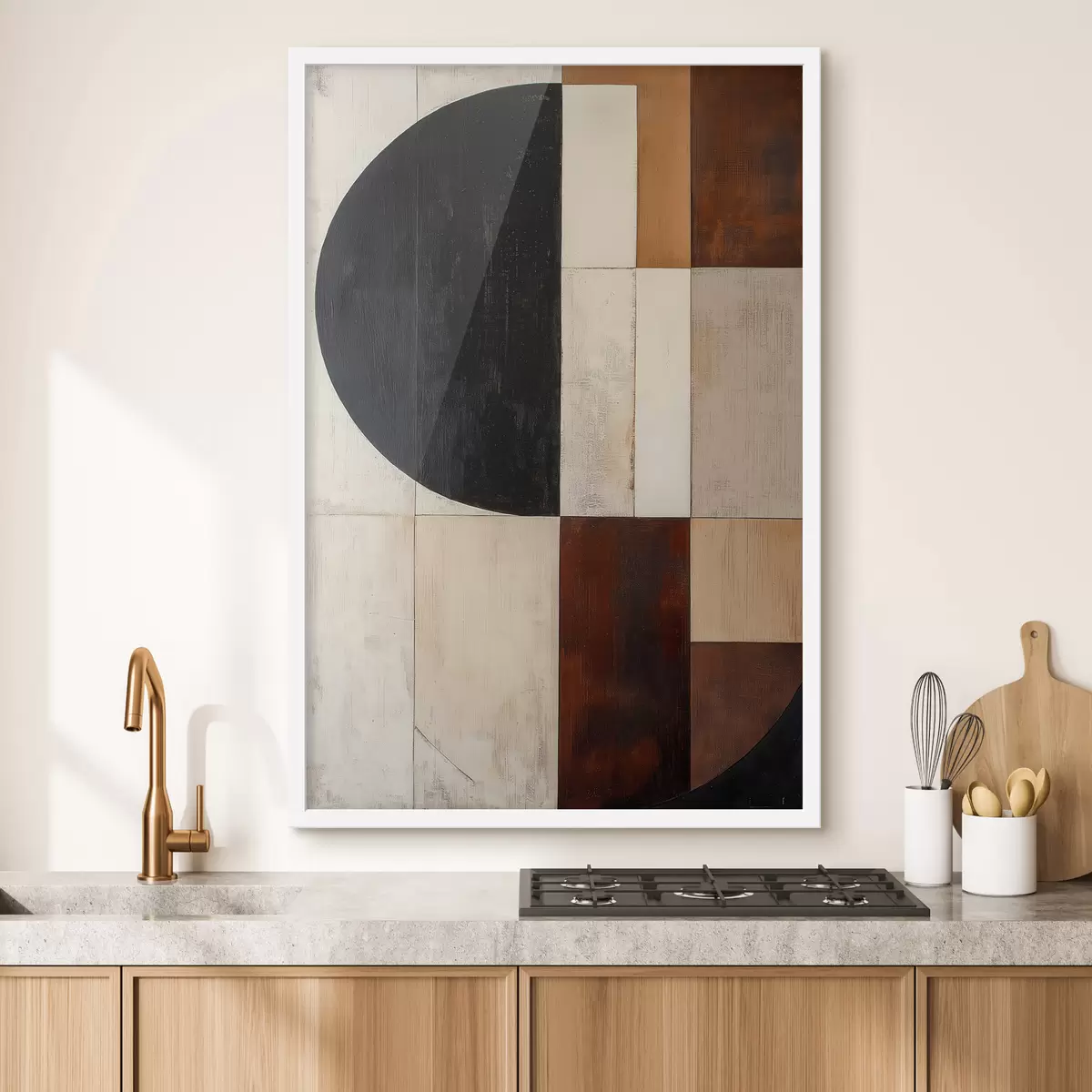 Plakatas Geometrinė abstrakcija f51018