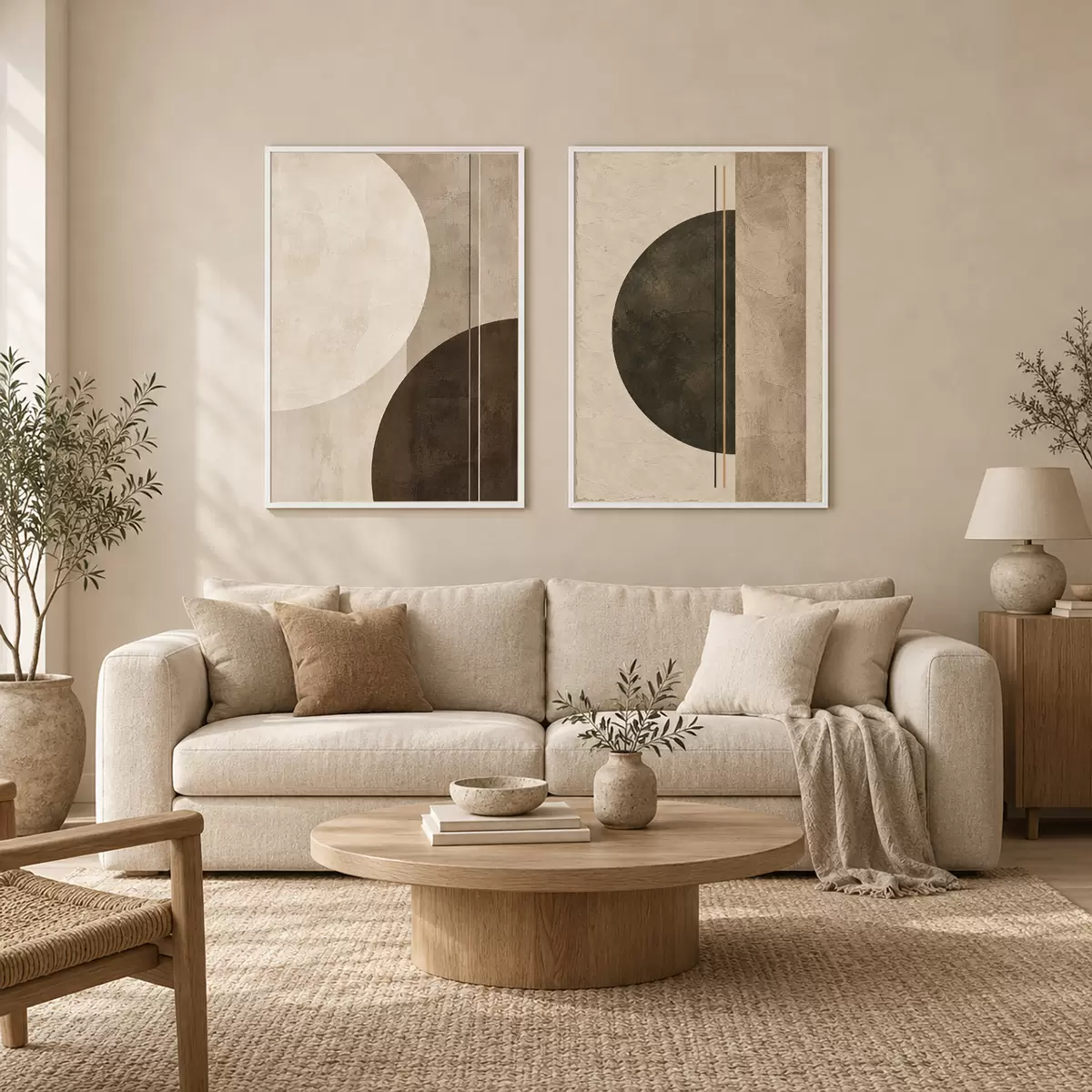 Plakatas Ramybės geometrija d31056