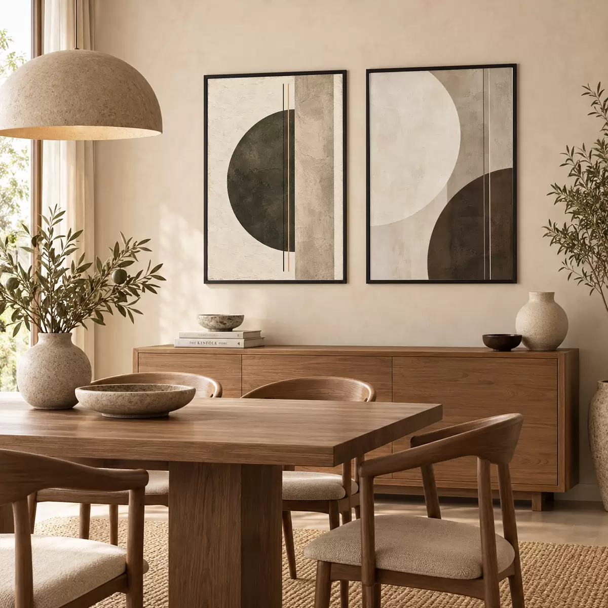 Plakatas Ramybės geometrija d31056