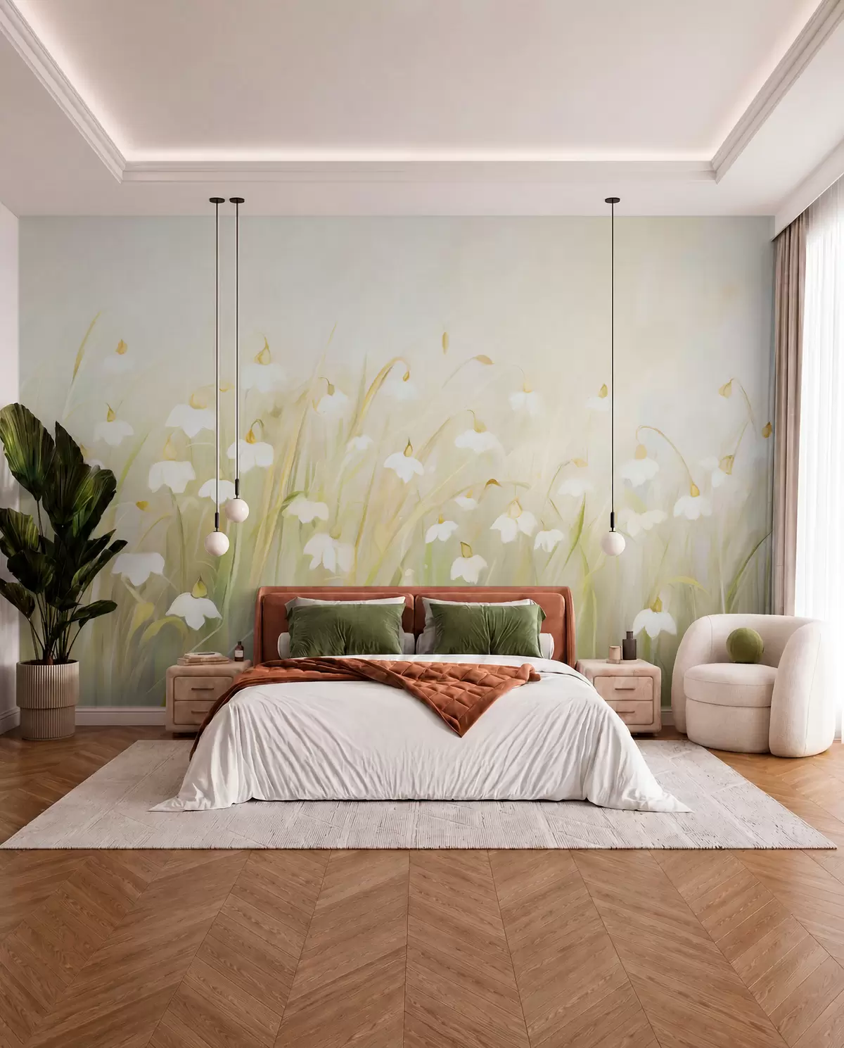 Fototapetai Laukinės gėlės w05830