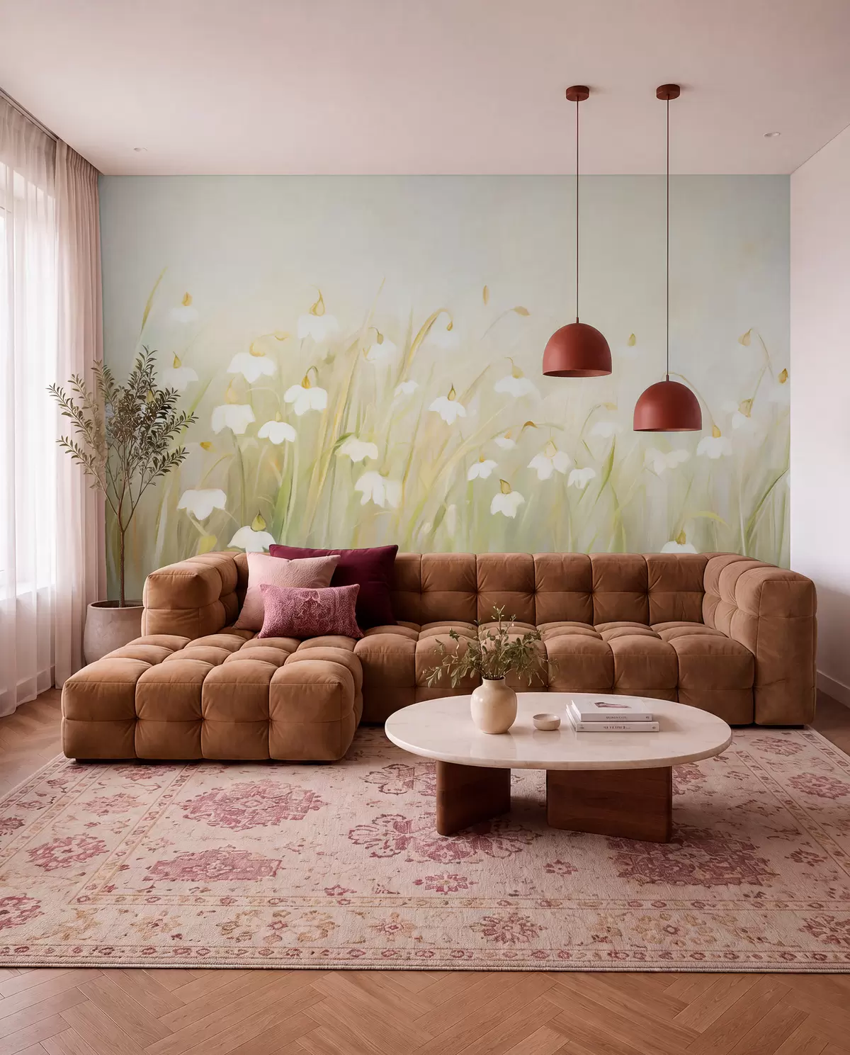 Fototapetai Laukinės gėlės w05830