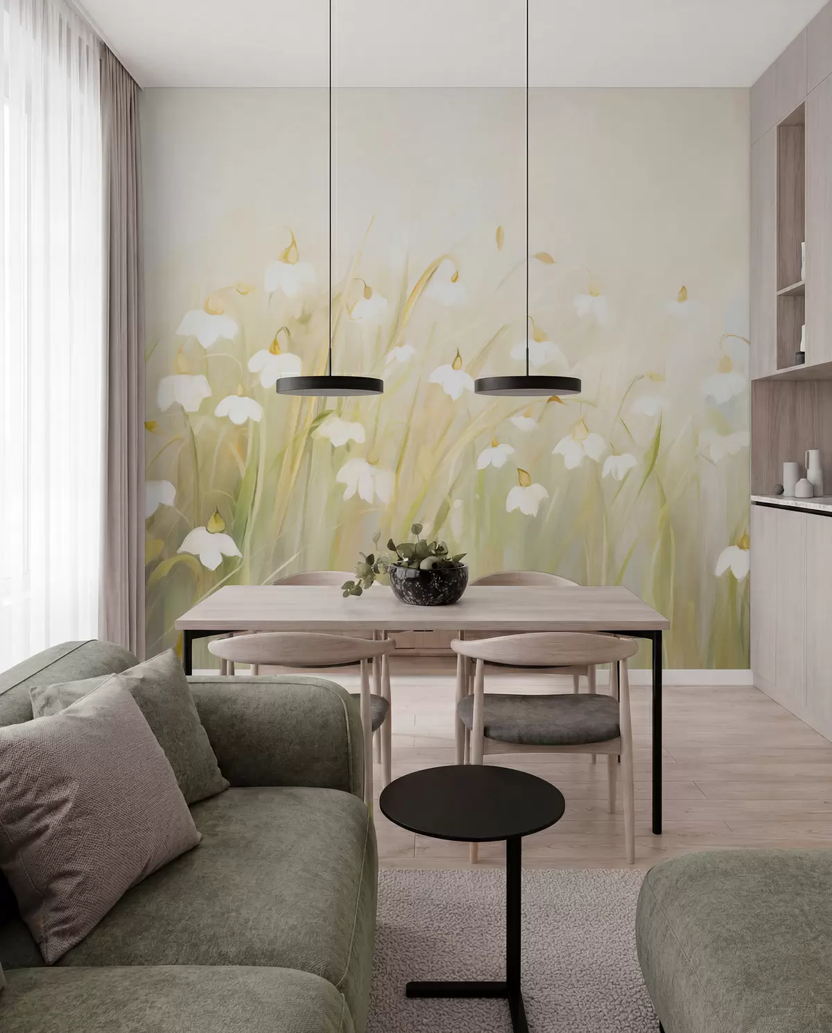 Fototapetai Laukinės gėlės w05830