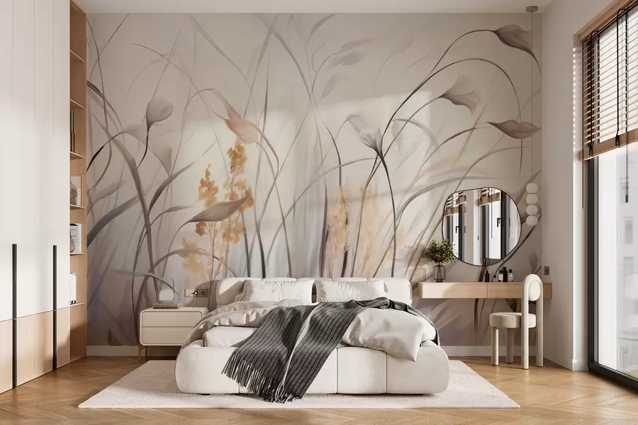 Fototapetai Džiovintos gėlės w05938