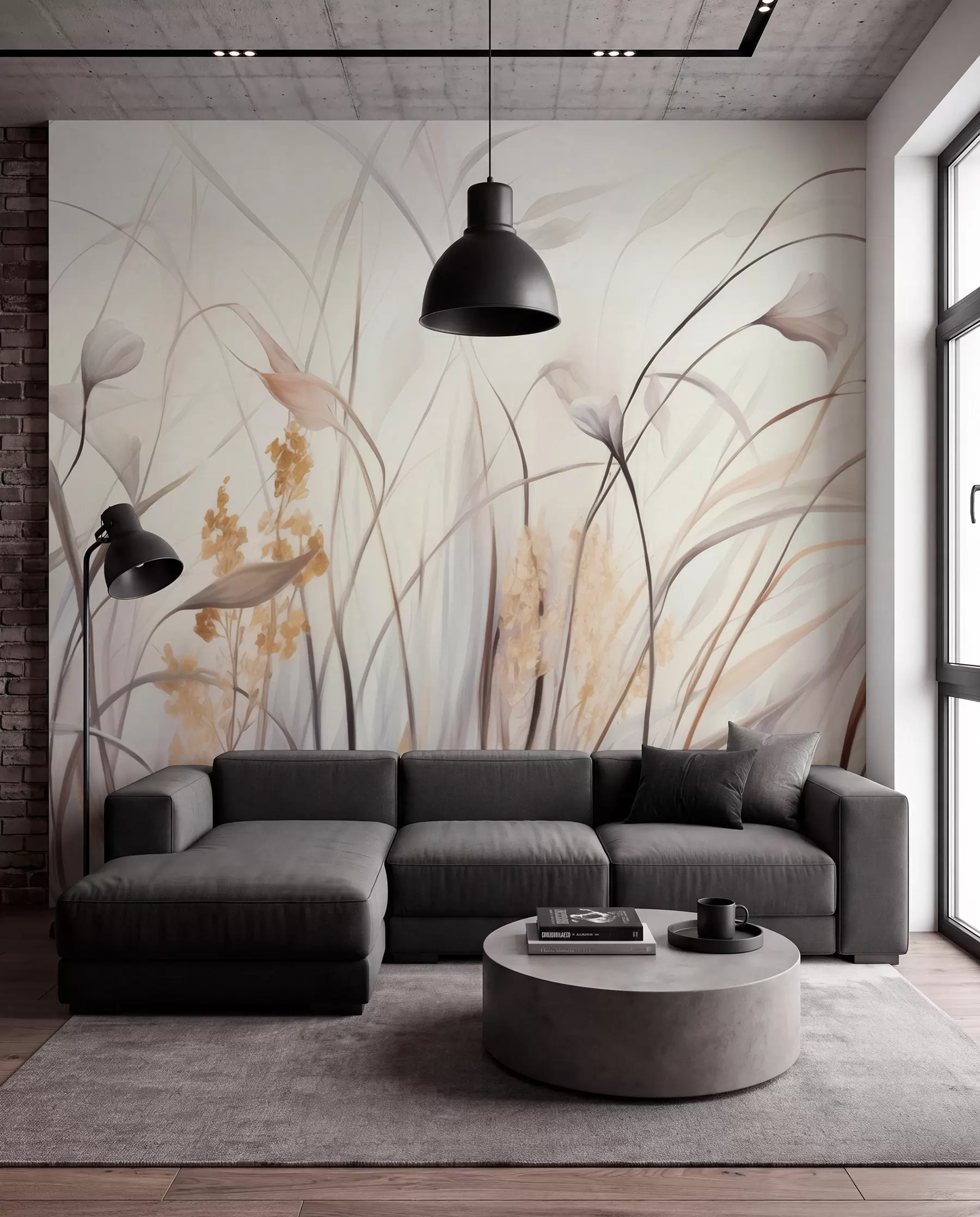 Fototapetai Džiovintos gėlės w05938