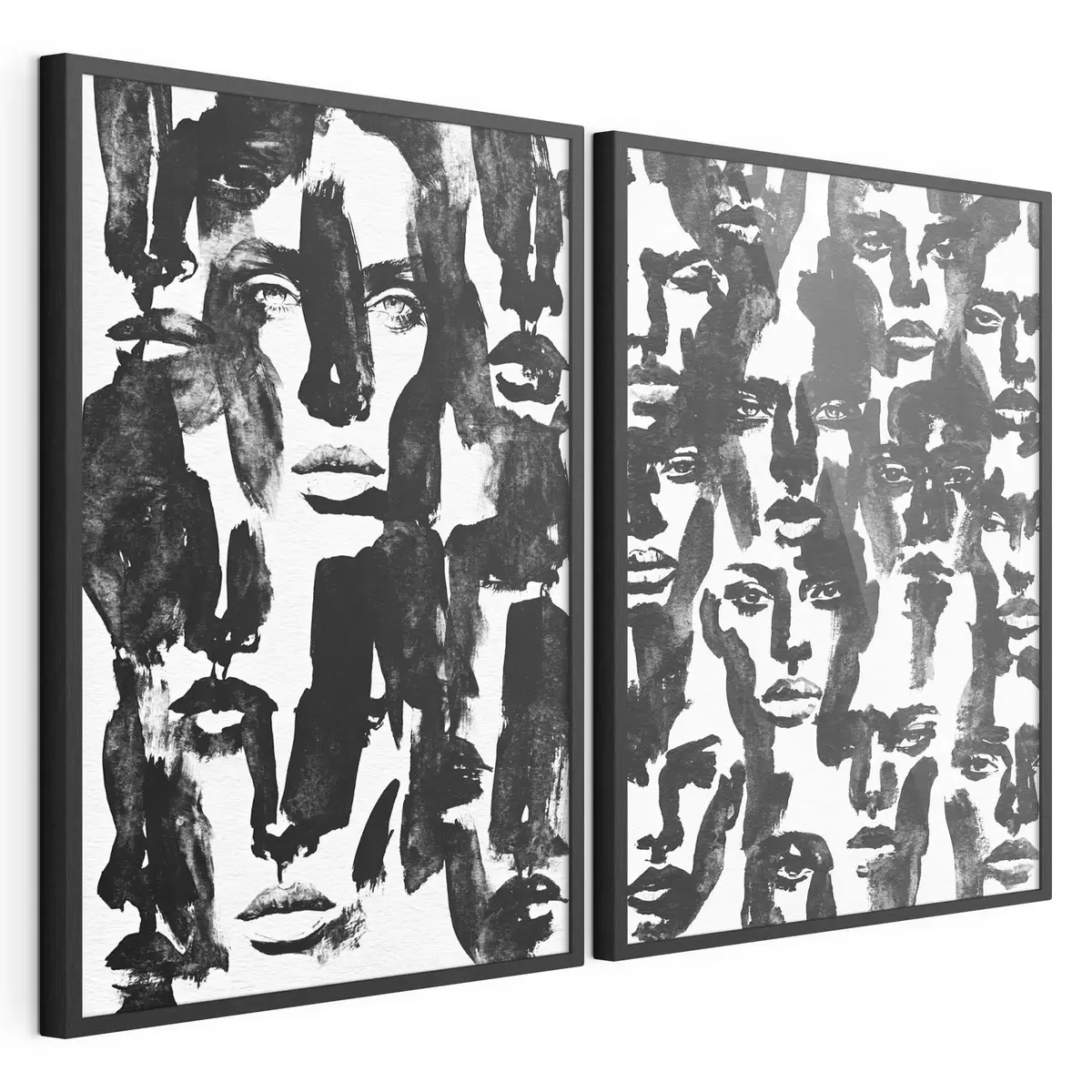 Plakatas Abstraktūs veidai d31035