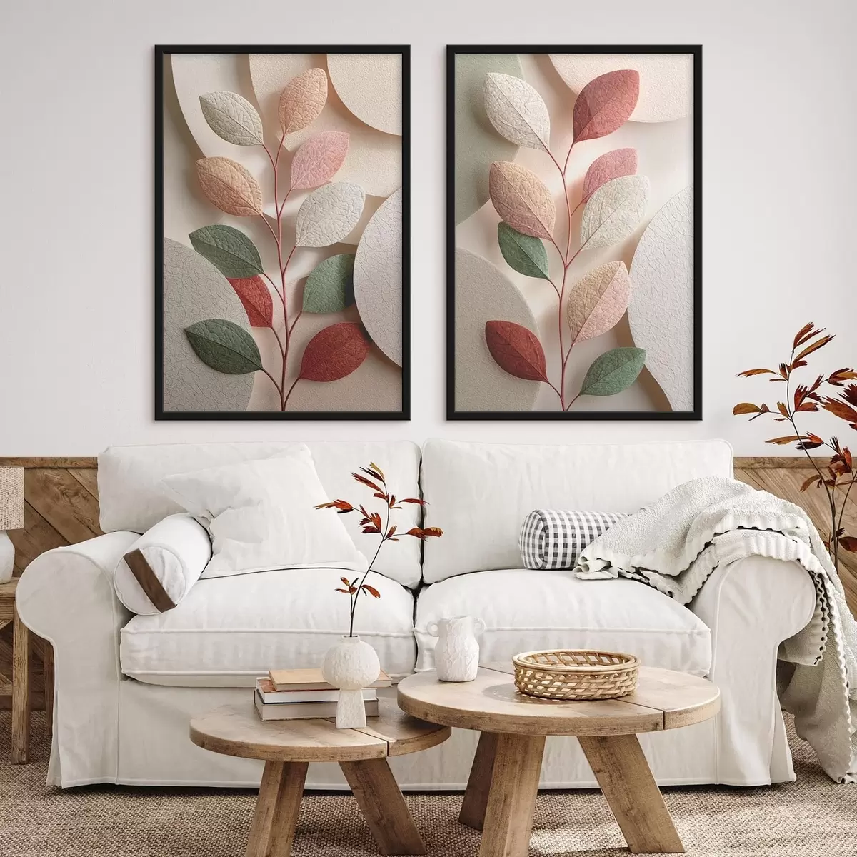 Plakatas Šaka su geometrinėmis figūromis d31036