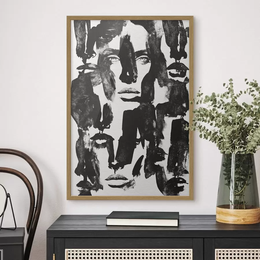 Fototapetai Abstrakčios portretai f50861