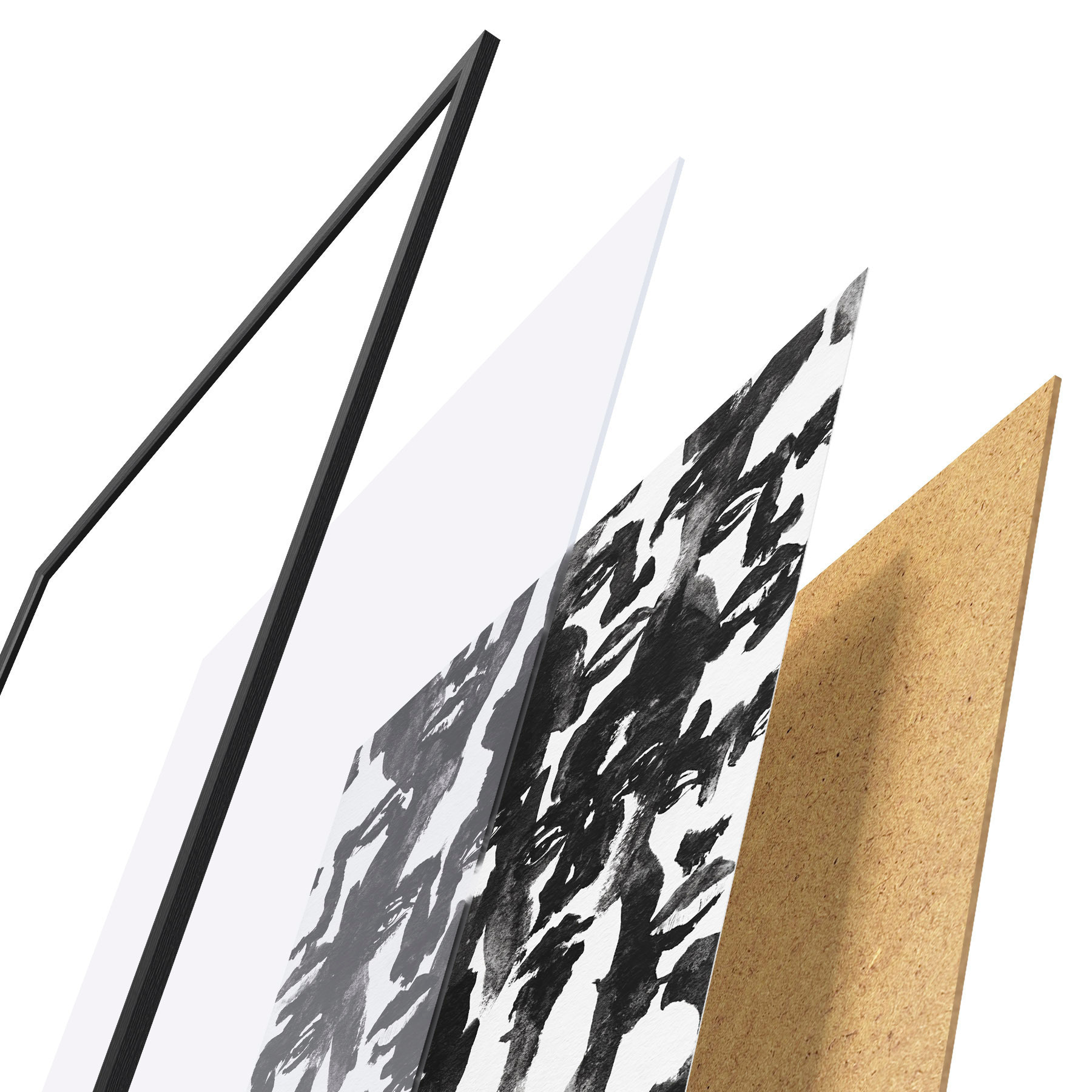 Plakatas Abstraktūs veidai f50862