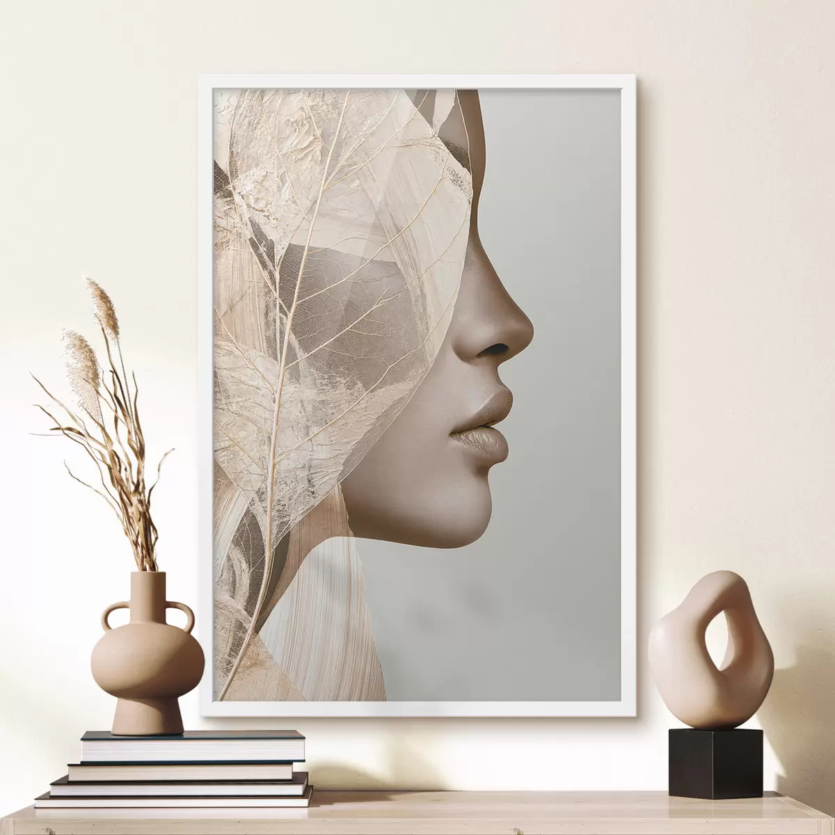 Plakatas Abstraktus moters portretas f50865