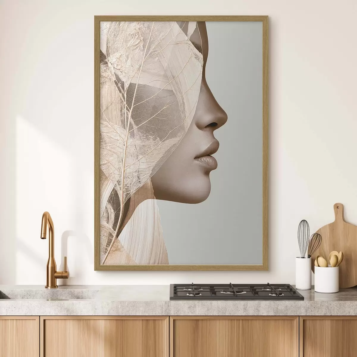Plakatas Abstraktus moters portretas f50865