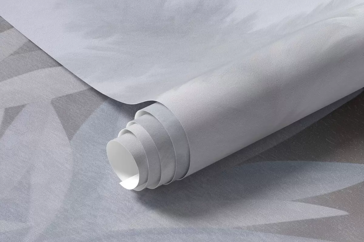 Fototapetai Peizažas su aukšta laukine žole ir pušynu, minimalistinis tekstūrinis stilius w10082v1