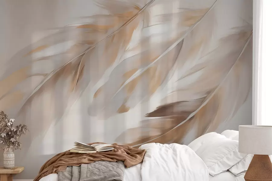Fototapetai Abstrakčios plunksnos w05991