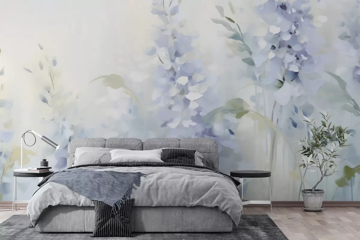 Fototapetai Abstrakčios gėlės w05995