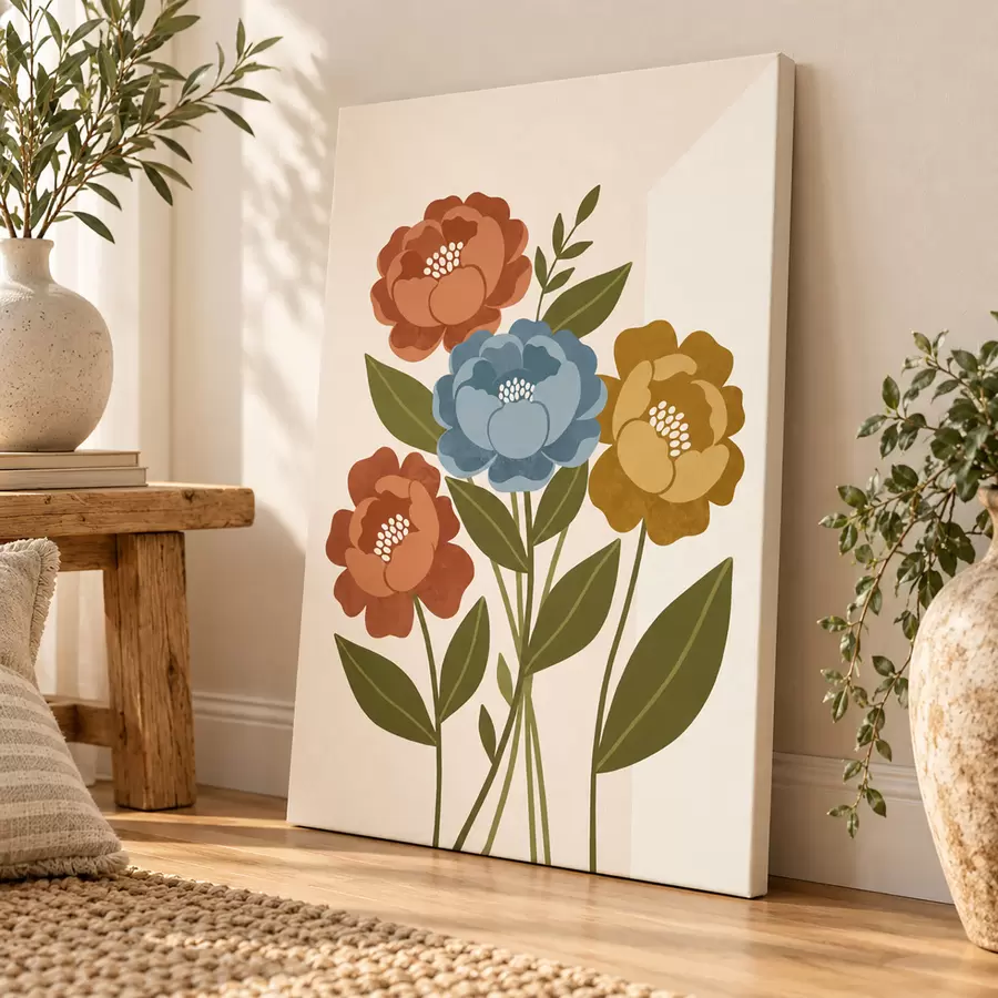 Paveikslėlis Ryškūs švelnių pastelinių atspalvių žiedai s50730