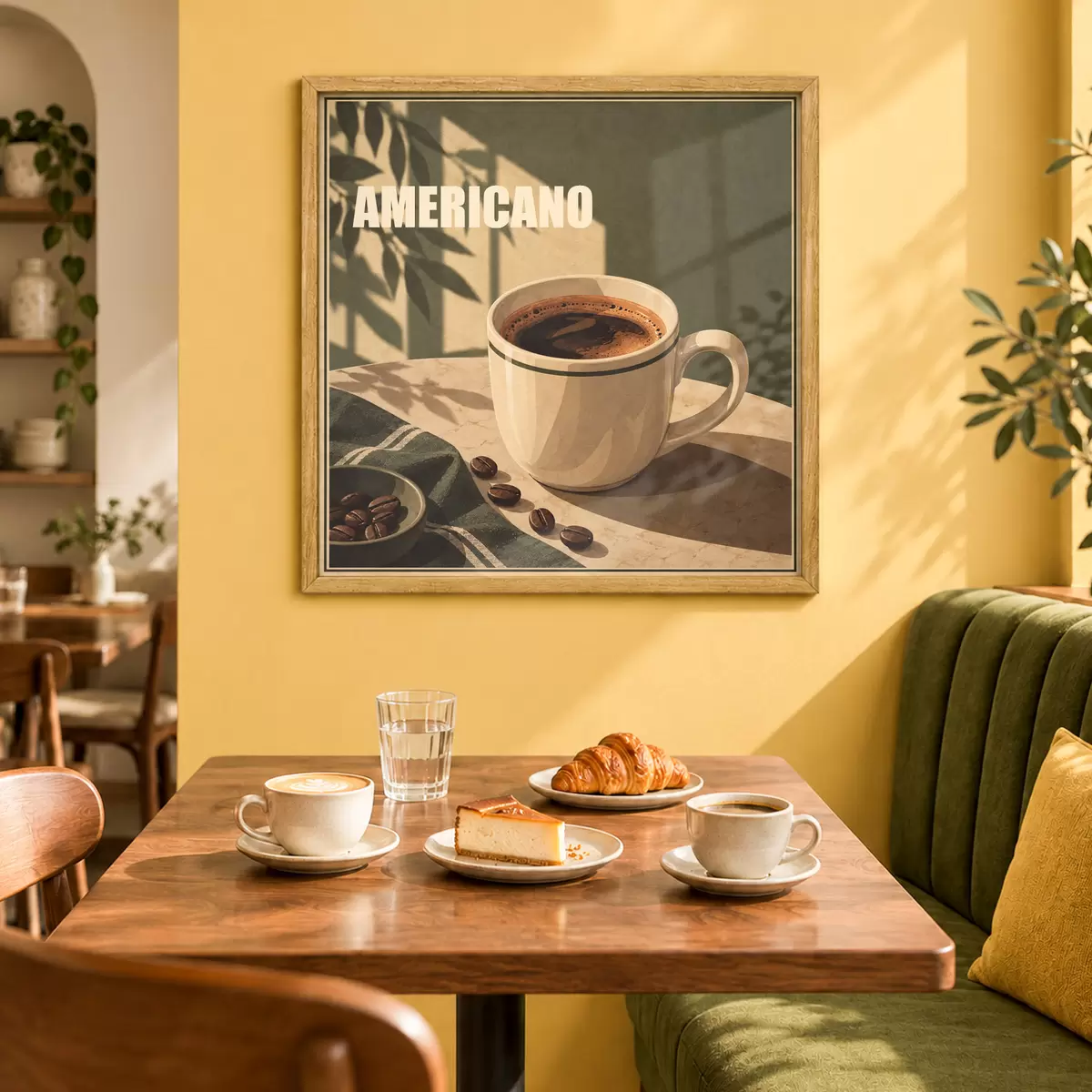 Plakatas Mėgaukitės šia akimirka su „Americano“ f50872
