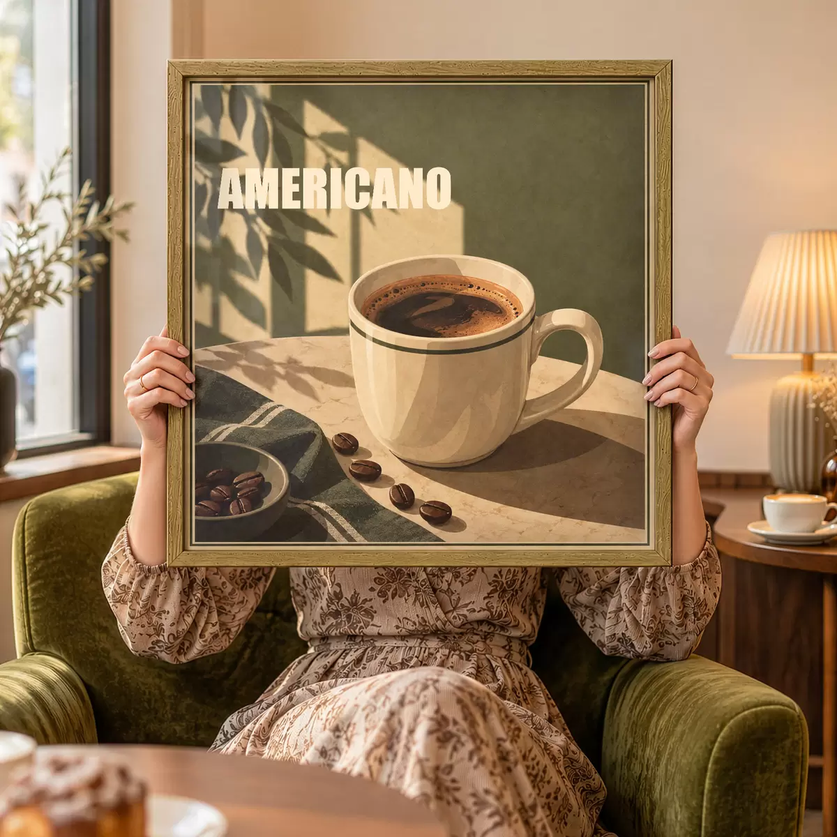 Plakatas Mėgaukitės šia akimirka su „Americano“ f50872