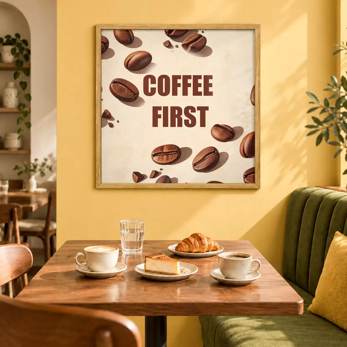 Plakatas Pabusk ir užvirk kavos f50878