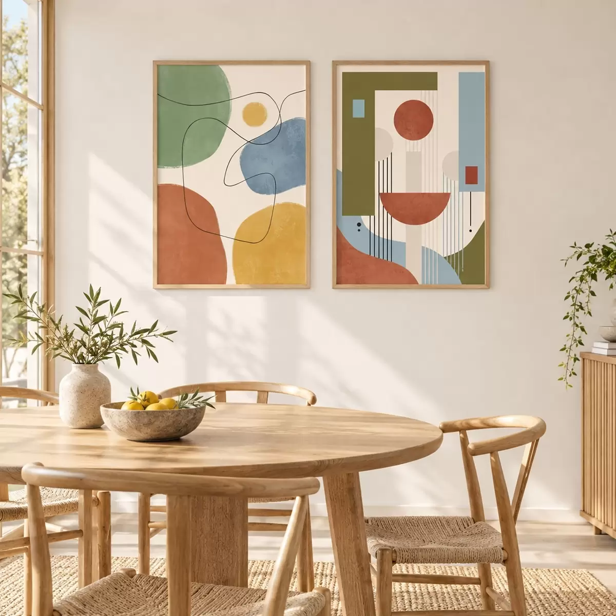 Plakatas Formos geometrija d31079