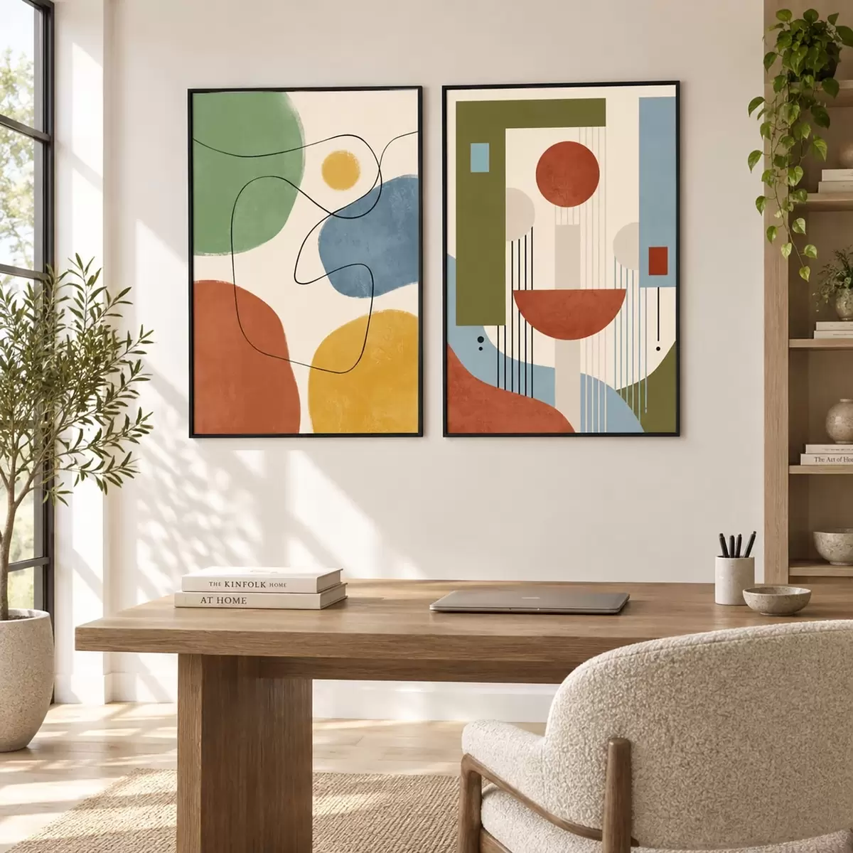 Plakatas Formos geometrija d31079