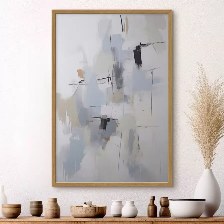 Fototapetai Chaotiška abstrakcija, tapybos imitacija f51128