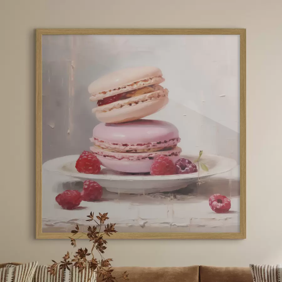 Fototapetai Makaronai ant lėkštės, tarsi paveiksle f51143