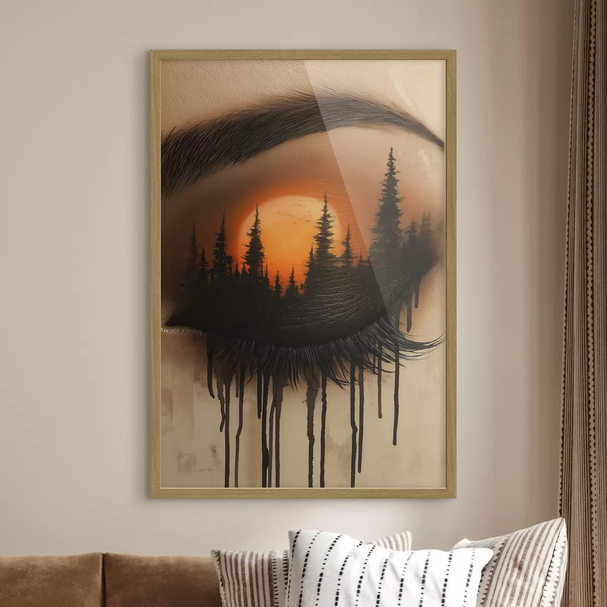 Plakatas Saulėlydis jos akyse f51048
